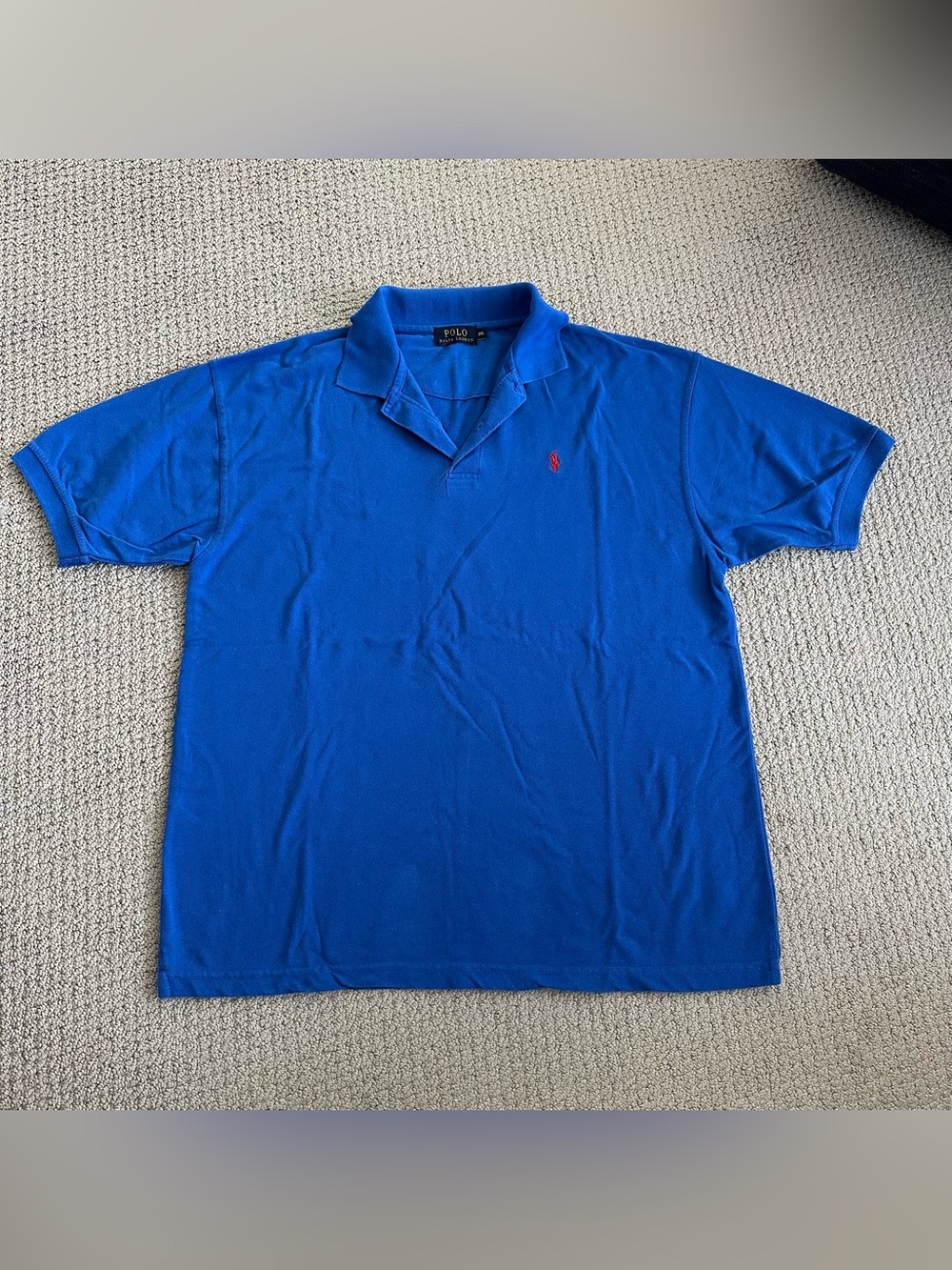Polo by Ralph Lauren Classic Fit Blue Polo Shirt